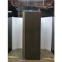 GRADE A2 - electriQ 513 Litre Side-by-Side American Fridge Freezer – Stainless Steel