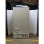 GRADE A2 - electriQ 513 Litre Side-by-Side American Fridge Freezer – Stainless Steel