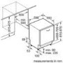 Refurbished Bosch Series 4 14 Place Settings Fully Integrated Dishwasher