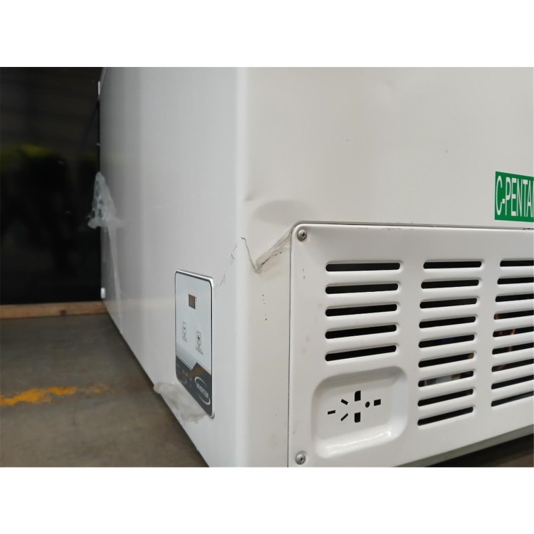 GRADE A2 - electriQ 400 Litre Chest Freezer - White