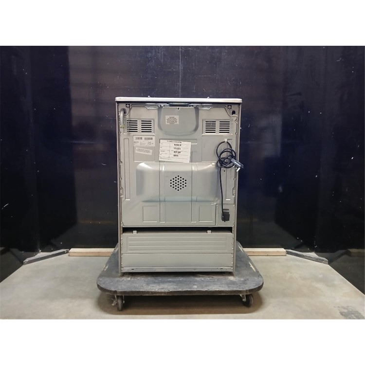 Refurbished electriQ 60cm Dual Fuel Single Oven Cooker - Stainless Steel
