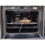 Refurbished electriQ 60cm Dual Fuel Single Oven Cooker - Stainless Steel