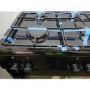 GRADE A2 - electriQ 60cm Dual Fuel Cooker - Black