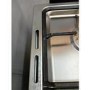 GRADE A2 - electriQ 60cm Double Oven Dual Fuel Cooker with Mirror Door