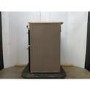 GRADE A2 - electriQ 60cm Double Oven Dual Fuel Cooker with Mirror Door