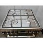 GRADE A2 - electriQ 60cm Double Oven Dual Fuel Cooker with Mirror Door