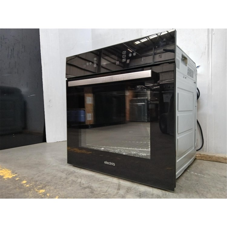 GRADE A2 - electriQ Electric Single Oven with Touch Controls - Black