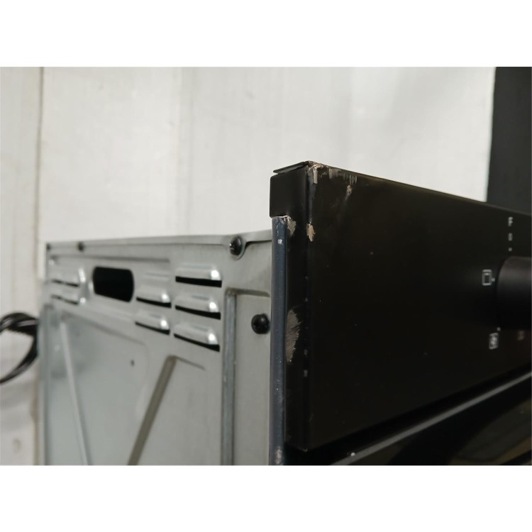 GRADE A3 - Indesit IO233BUK Click&Clean Electric Single Oven - Black   