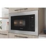 GRADE A3 - Indesit Built-In 900W Microwave with Grill - Stainless Steel