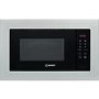 GRADE A3 - Indesit Built-In 900W Microwave with Grill - Stainless Steel