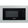 GRADE A3 - Indesit Built-In 900W Microwave with Grill - Stainless Steel