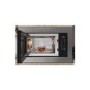GRADE A3 - Indesit Built-In 900W Microwave with Grill - Stainless Steel