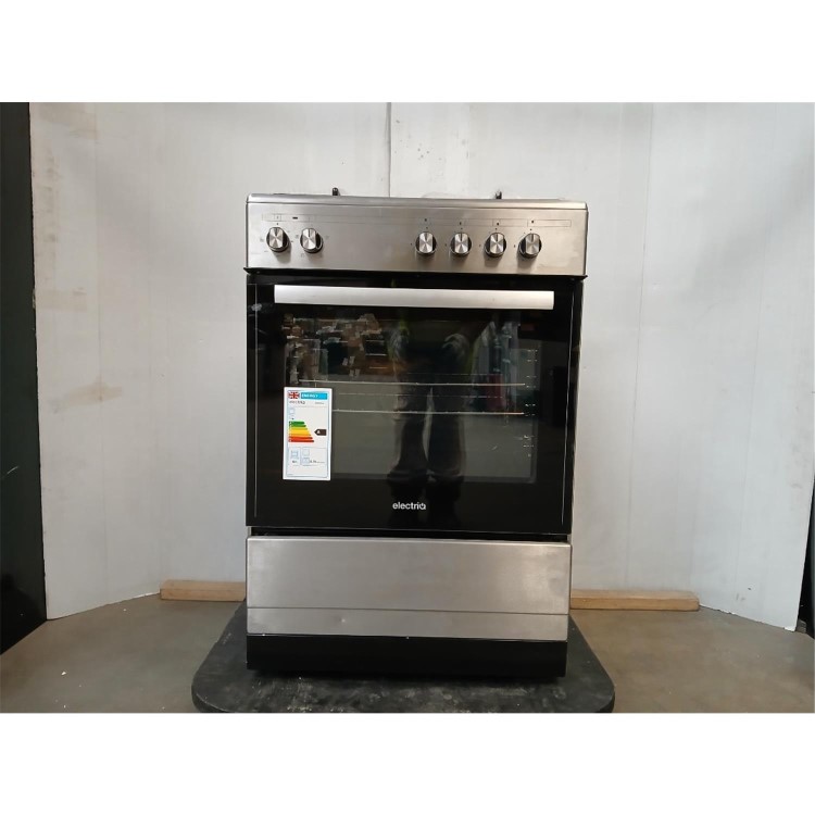 Refurbished electriQ Single oven Dual Fuel Stainless Steel