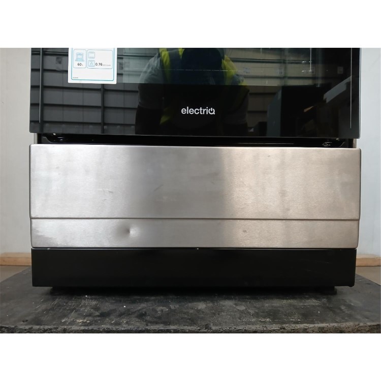 Refurbished electriQ Single oven Dual Fuel Stainless Steel