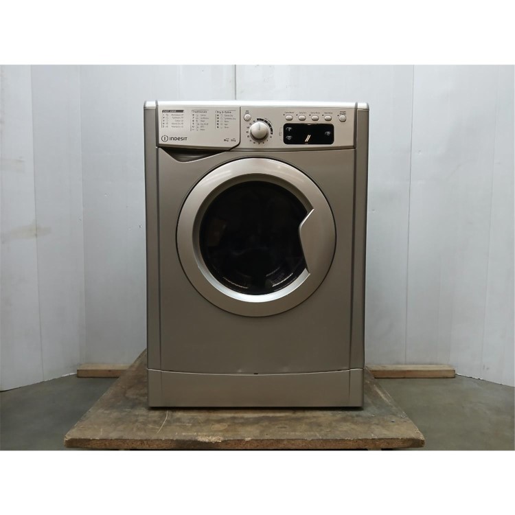 GRADE A2 - Indesit 8kg Wash 6kg Dry 1400rpm Washer Dryer  - Energy Saving -  Silver