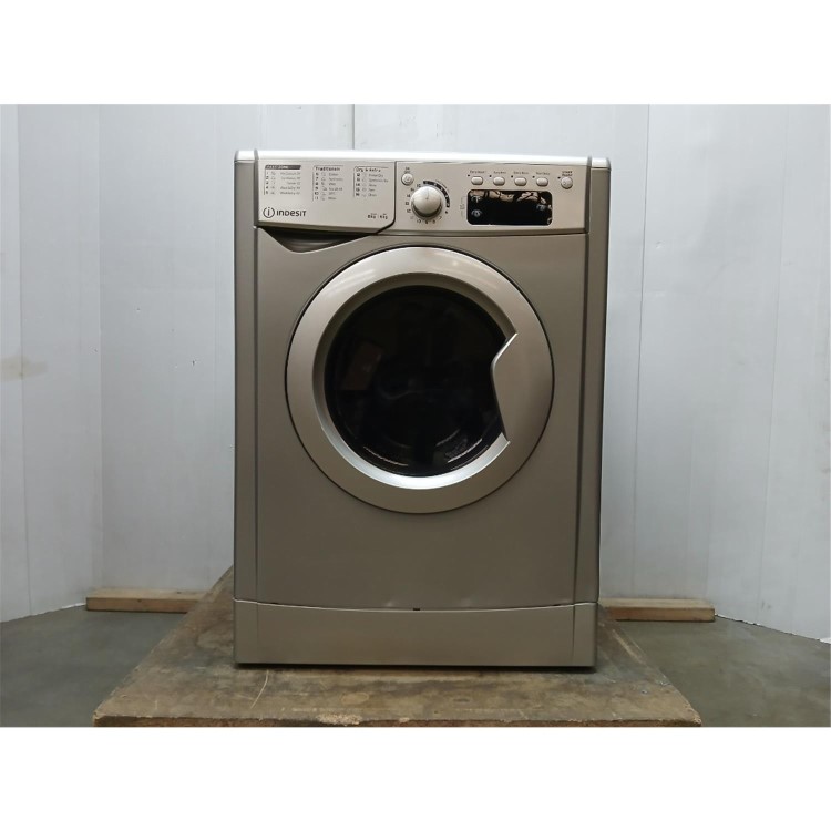 GRADE A2 - Indesit 8kg Wash 6kg Dry 1400rpm Washer Dryer  - Energy Saving -  Silver