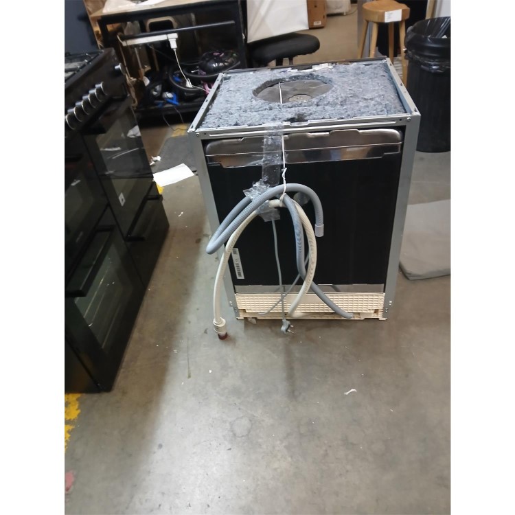 GRADE A2 - Haier Washlens Series 4 Integrated Dishwasher - Smart Wi-Fi B-Rated Black control panel