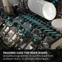 Refurbished Haier Washlens Plus Integrated Dishwasher - Smart Wi-Fi C-Rated Black control panel