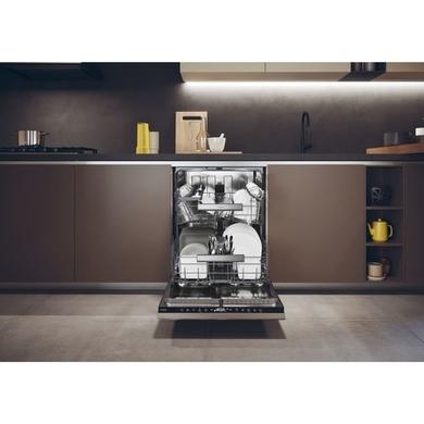 Refurbished Haier Washlens Plus Integrated Dishwasher - Smart Wi-Fi C-Rated Black control panel