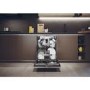Refurbished Haier Washlens Plus Integrated Dishwasher - Smart Wi-Fi C-Rated Black control panel