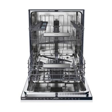 Refurbished Haier Washlens Plus Integrated Dishwasher - Smart Wi-Fi C-Rated Black control panel