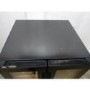 GRADE A2 - electriQ Dual Zone Wine and Drinks Cooler - Black Glass