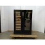 GRADE A2 - electriQ Dual Zone Wine and Drinks Cooler - Black Glass