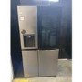 Refurbished LG InstaView 635 Litre Side-By-Side American Fridge Freezer - Prime Silver