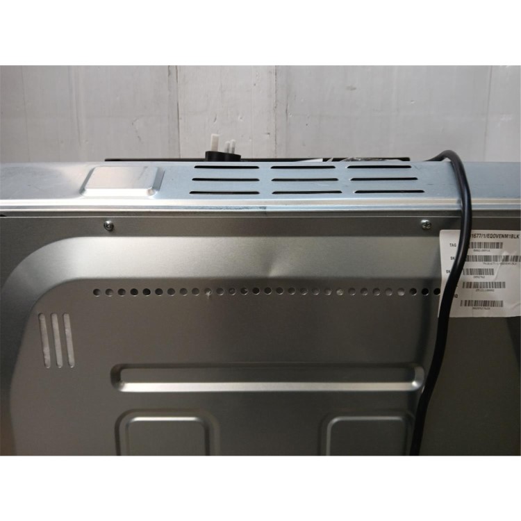 GRADE A2 - electriQ Electric Single Oven - Black