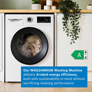 Refurbished Bosch Series 6 9kg 1400rpm Washing Machine - White