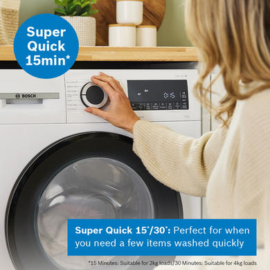 Refurbished Bosch Series 6 9kg 1400rpm Washing Machine - White