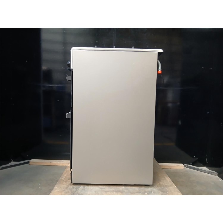 GRADE A2 - electriQ 60cm Dual Fuel Cooker - Stainless Steel