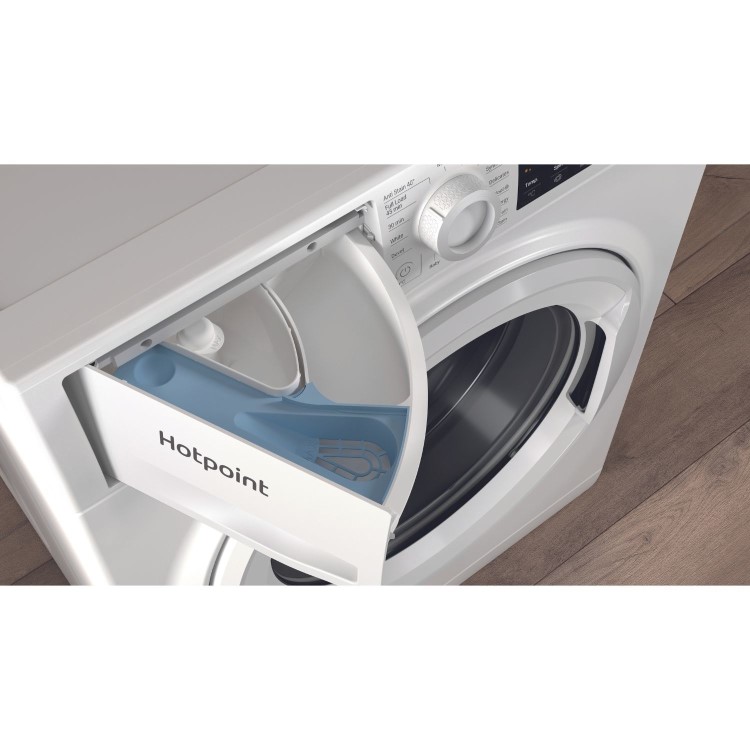 Refurbished Hotpoint AntiStain 8kg 1400rpm Washing Machine - White