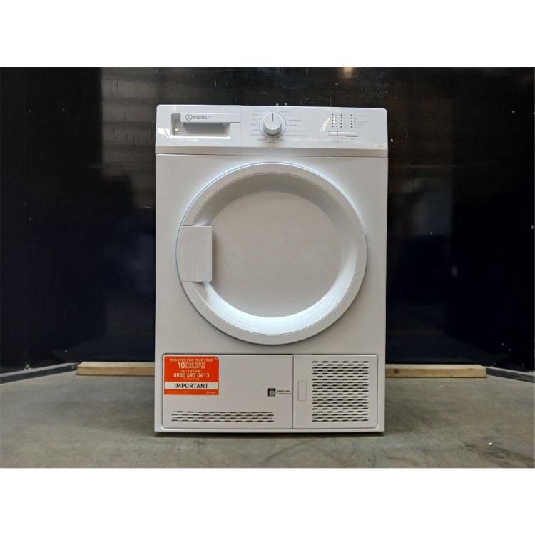 GRADE A2 - Indesit 8kg Condenser Tumble Dryer - White