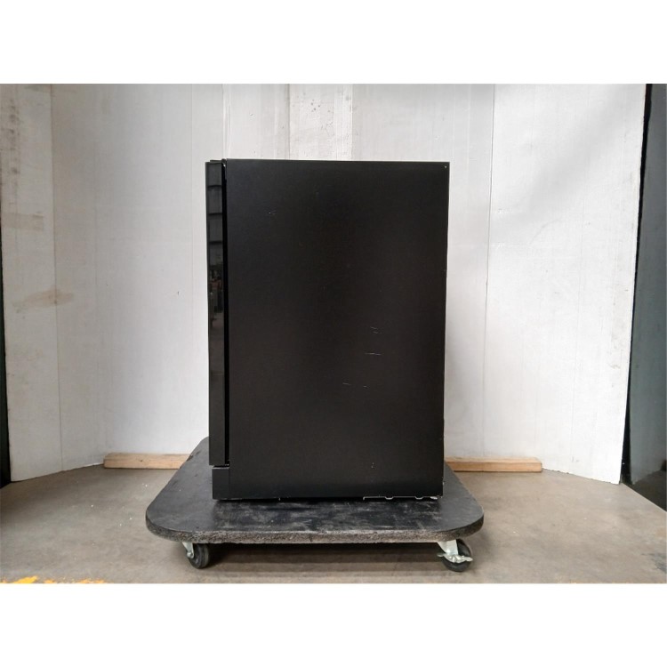 GRADE A2 - electriQ Dual Zone Wine and Drinks Cooler - Black Glass
