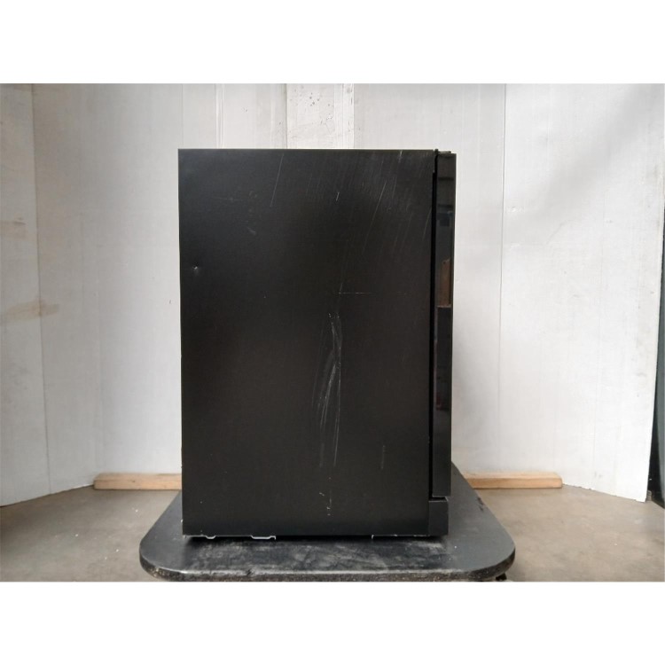 GRADE A2 - electriQ Dual Zone Wine and Drinks Cooler - Black Glass
