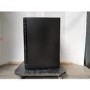 GRADE A2 - electriQ Dual Zone Wine and Drinks Cooler - Black Glass