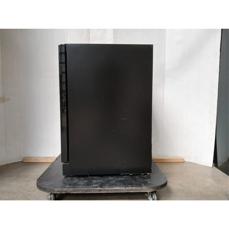 GRADE A2 - electriQ Dual Zone Wine and Drinks Cooler - Black Glass