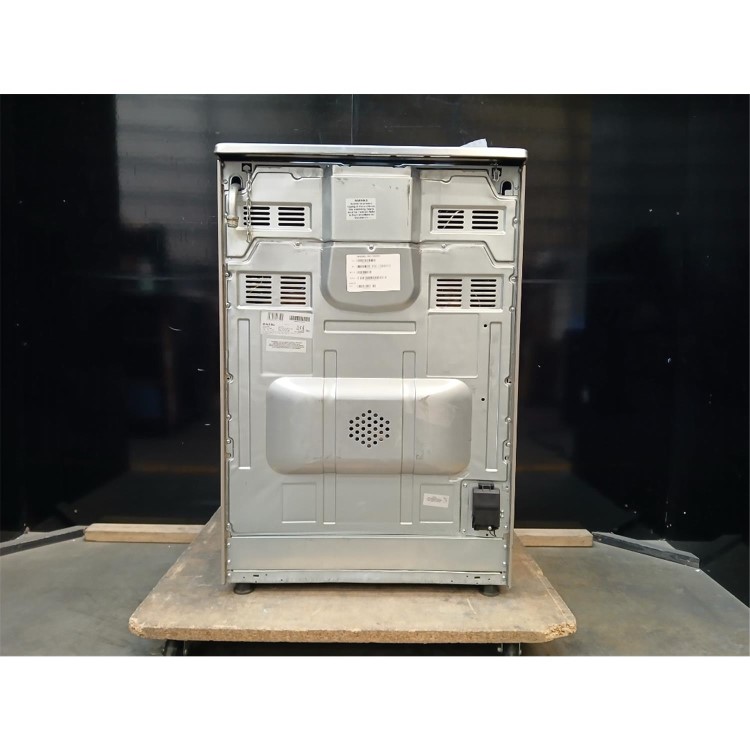GRADE A2 - electriQ 60cm Dual Fuel Cooker - Stainless Steel