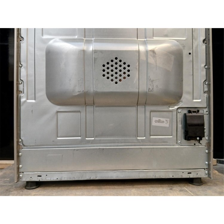GRADE A2 - electriQ 60cm Dual Fuel Cooker - Stainless Steel