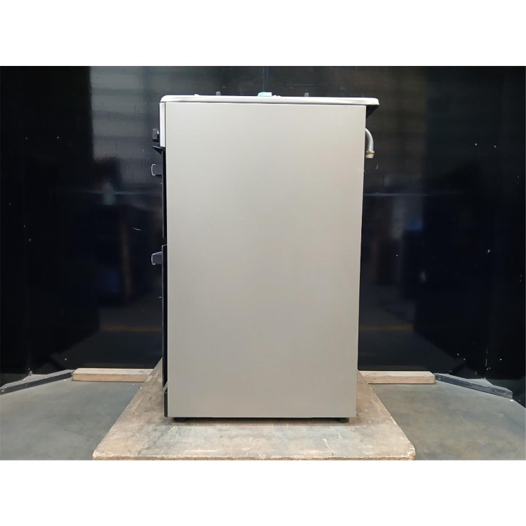 GRADE A2 - electriQ 60cm Dual Fuel Cooker - Stainless Steel