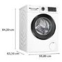 GRADE A2 - Bosch Series 6 10kg 1400rpm Washing Machine - White