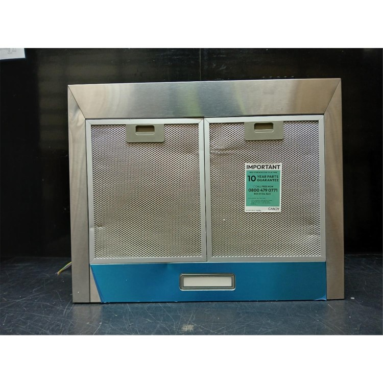GRADE A3 - Candy 60cm Chimney Cooker Hood - Stainless Steel
