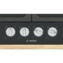 GRADE A3 - Bosch Series 6 60cm 4 Burner Gas Hob - Black