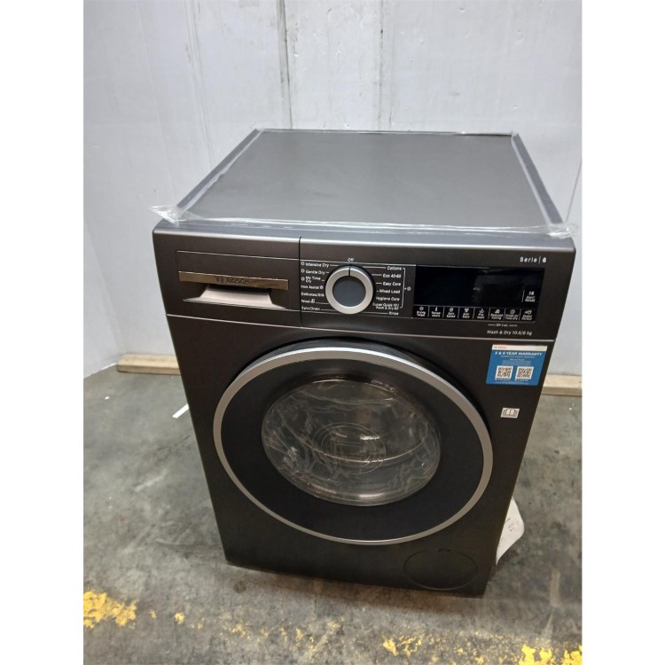 GRADE A2 - Bosch Series 6 10.5kg Wash 6kg Dry 1400rpm Washer Dryer  - Quiet, Energy Saving -  Graphite
