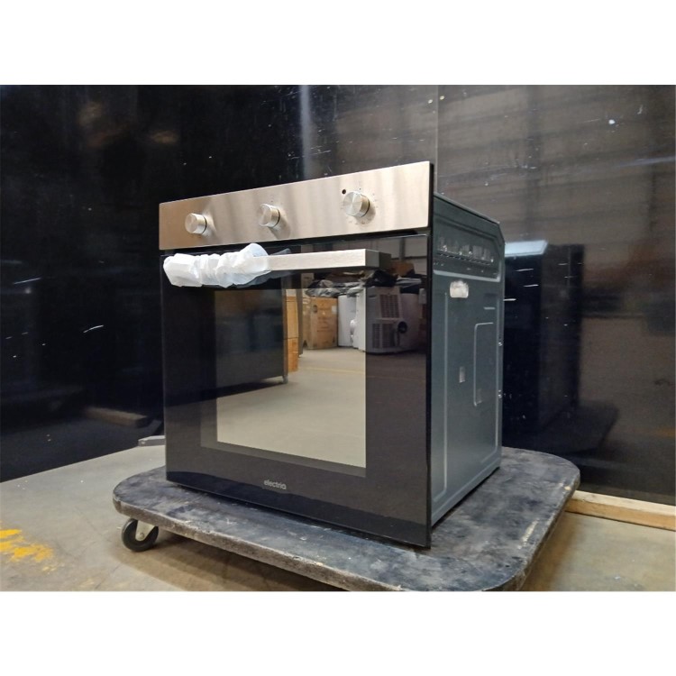GRADE A2 - electriQ Electric Fan Assisted Oven - Stainless Steel