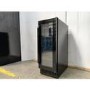 GRADE A2 - electriQ 18 Bottle Capacity 30cm Freestanding Under Counter Wine Cooler - Black