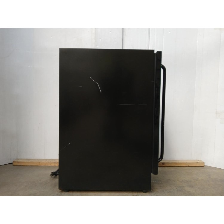 GRADE A2 - electriQ 18 Bottle Capacity 30cm Freestanding Under Counter Wine Cooler - Black