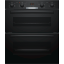 79109724/1/NBS533BB0B Refurbished Bosch NBS533BB0B Series 4 Built-Under Electric Double Oven - Black