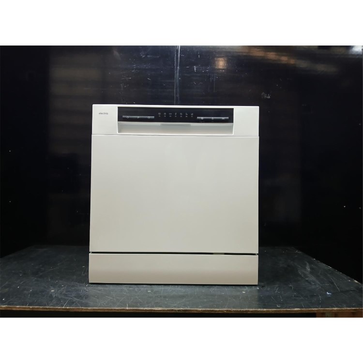 GRADE A2 - electriQ XL Mini Table Top Dishwasher - White